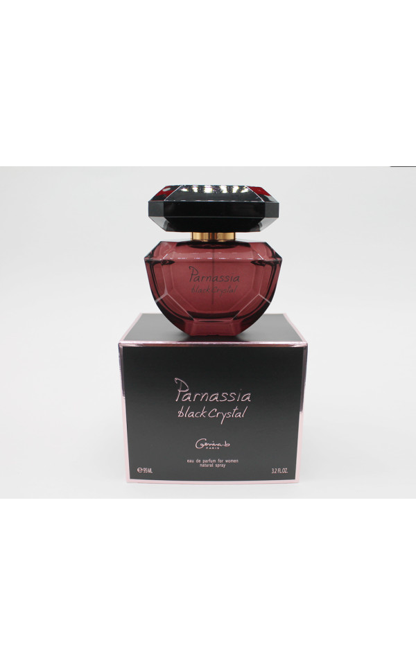 9.	Parnassia  العطر النسائي الفرنسي بارناسيا بلاك كرستال المركز الاصلي 95 مل 