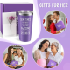 High-quality home gift set in a purple box