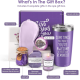 High-quality home gift set in a purple box