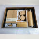 Customizable A5 Bamboo Notebook Gift Set Leather