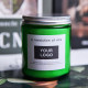 Luxury gift box, perfume, essential oil, candle with gift, birthday decoration, exquisite candle