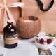 Luxury Exquisite Gift Box Perfume Essential Oil Natural Coconut Shell Candle Gift Birthday Decoration Scented Candle