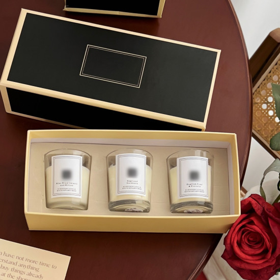 Hot Sale Luxury Soy Wax Scented Candles and Direct Factory Supply for Wedding and Christmas Gifts
