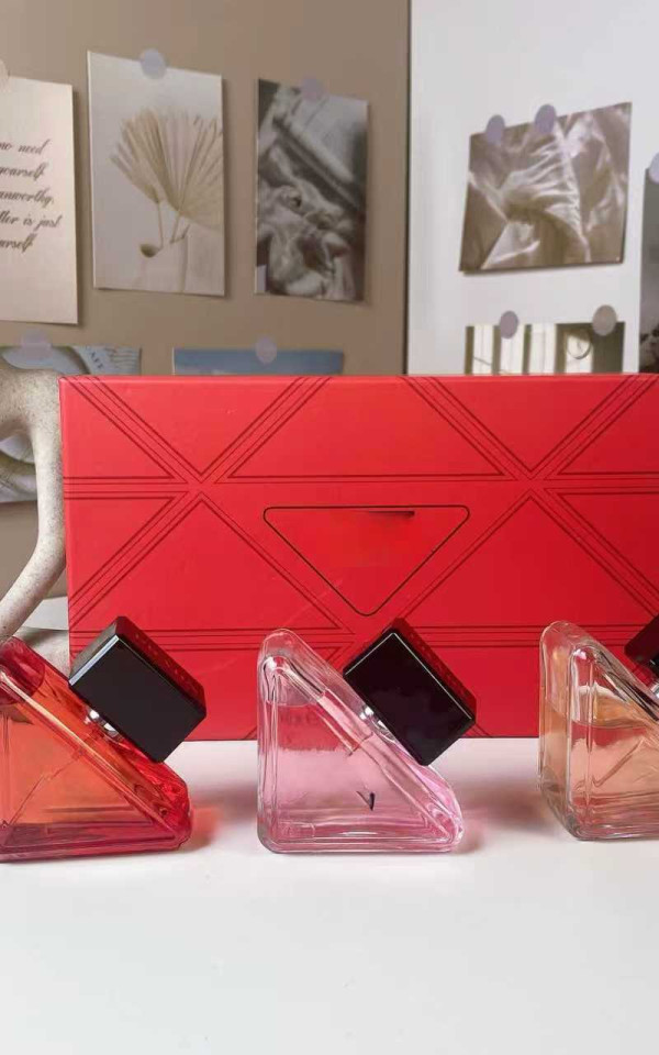 3pcs Travel Size High Quality Women's Luxury Floral Perfume Spray Sets Long Lasting Scent 30ml Gift Sets 