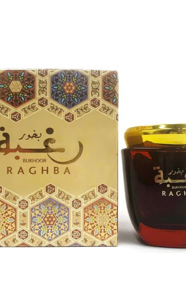 بخور راغبا 80 غرام من أرض الزعفران، بخور عربي أصلي من دبي، أعواد عطرية للاستخدام المنزلي والمكتبي