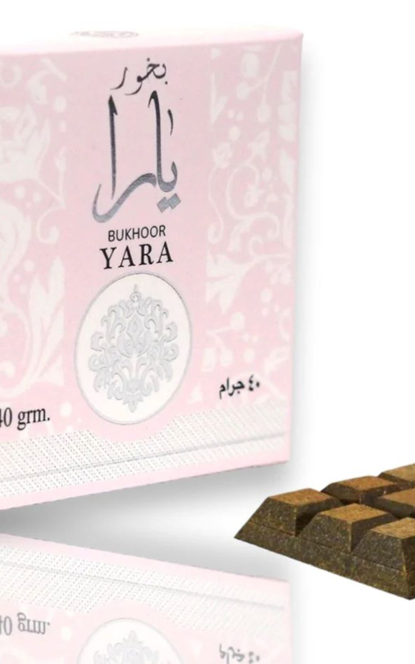 معطر جو (بخور) يارا 40 جرام من أرض الزعفران بخور العطور العربية الأصلية في دبي للاستخدام المنزلي