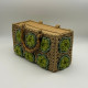 Handmade Women's Cotton Camellia Knit Basket Accessory Bamboo Corn Flower Bag Crochet Textile & Fabric Crafts