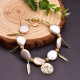 Pearl Bracelet Handmade Beaded Bird\u0027s Nest Design Gold Plated Freshwater Pearl Creative Fashion Pearl Bracelet