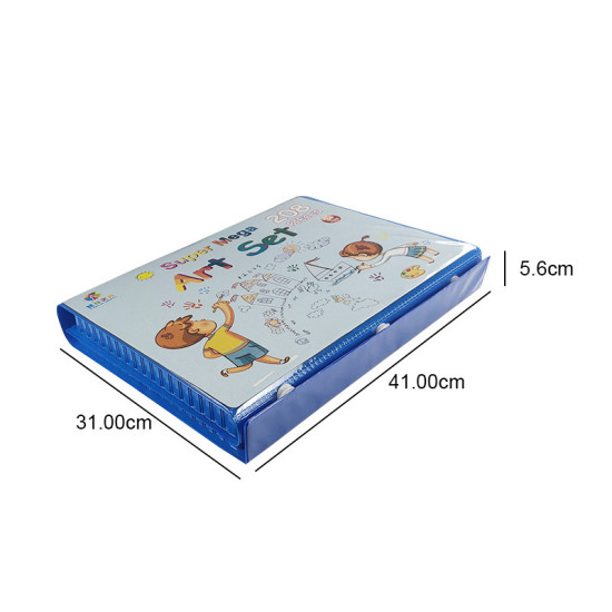 Joybox Watercolor Pen Brush Kids 208 Pcs Stationery Set for Drawing and Creativity Painting Arts and Crafts Sets for Kids
