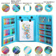 Joybox Watercolor Pen Brush Kids 208 Pcs Stationery Set for Drawing and Creativity Painting Arts and Crafts Sets for Kids