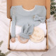 Baby Product Newborn Gift Set Shower Set Baby Tassels Blanket Pacifier Chain Bib Baby Clothes Bunny Teether Birth Gift Box