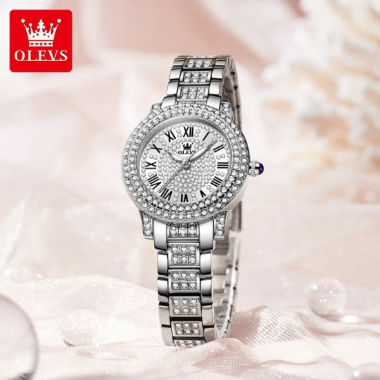 Luxury Womens Sport Watches 32mm Glass Dial Quartz Movement Stainless Steel Strap Designer Casual Wristwatch