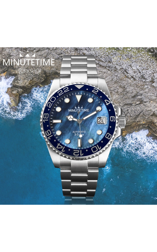 Luxury Brand Watch for Men NH35/38 Automatic Mechanical Wristwatches Sapphire Glass Stainless Steel Waterproof Luminous Watches