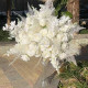 OEM Wedding Flower Arrangement Silk Wedding Table Decoration Red White Rose Centerpiece Flower Ball