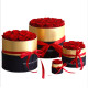 Roses Preserved Long Lasting Valentine's Day Round Eternal Flower Preserved Rose In Box