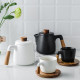 New Design Eco-friendly Ceramic Coffee and Tea Sets Porcelain Coffee Set